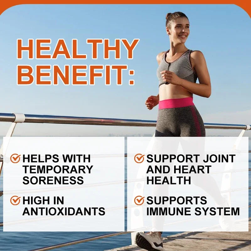 Buy 2 Get 2 Free! Premium Turmeric Curcumin Capsules, Support Potent Anti-Inflammatory & Joint Pain Relief, Boosts Immunity