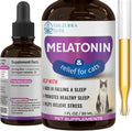 Cat Calming Melatonin Treats for Sleep & Anxiety Relief, Grooming Sedative